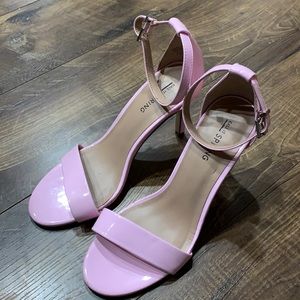 Call it Spring Light pink heels